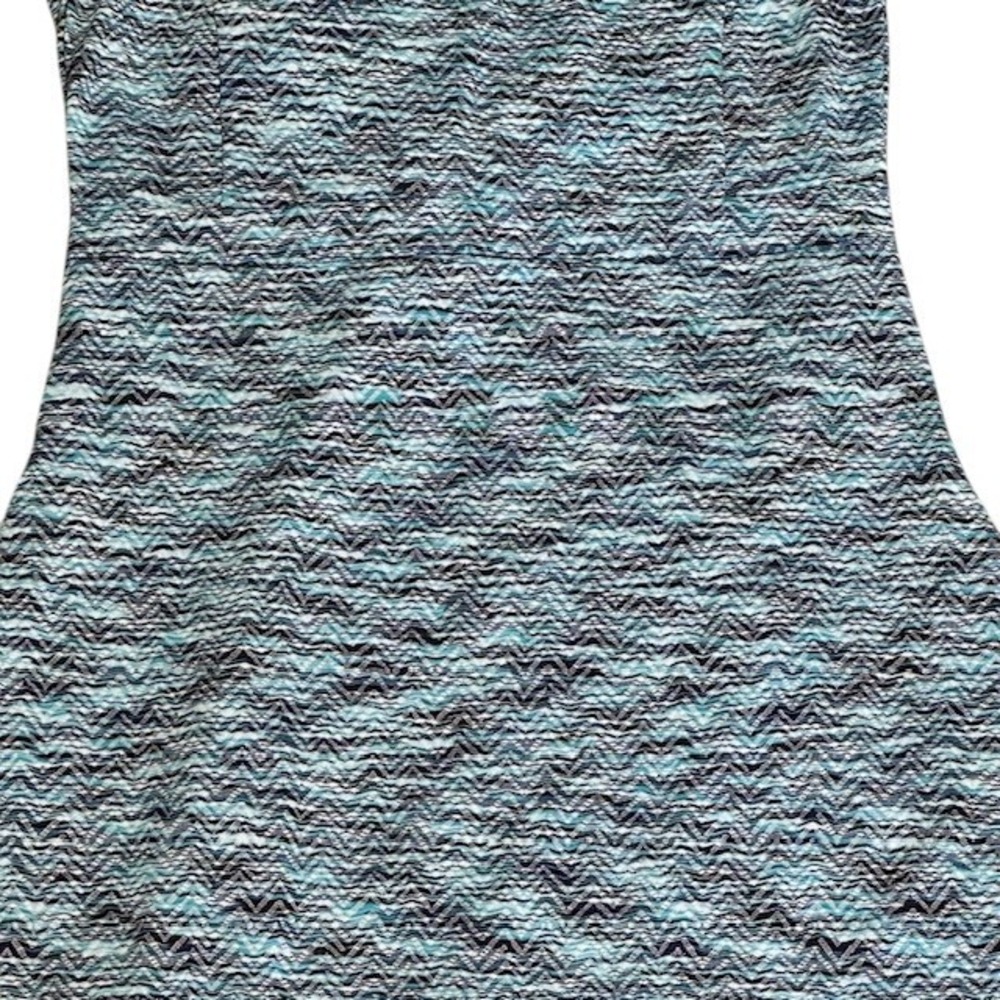 MPG Dress Athletic Racerback Tank Blue Patterned Casual Dress with Pockets Sz Sm - Picture 8 of 15
